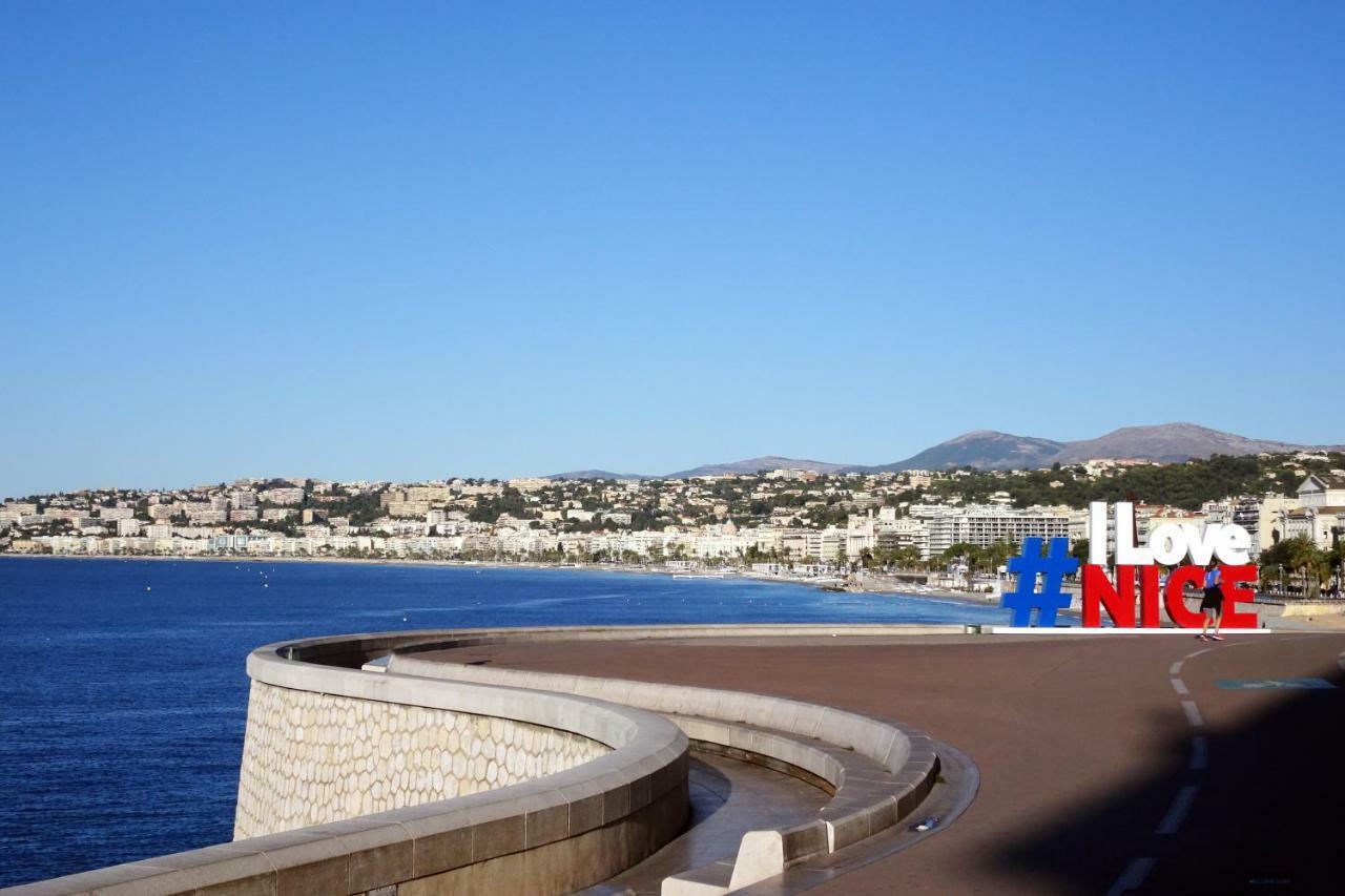 Appartamento Le Panoramic, fantastic view! Nizza Esterno foto